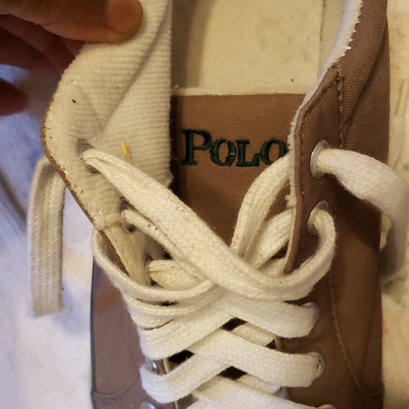 POLO RALPH LAUREN CANVAS UPPER SZ 10D - Picture 11 of 14
